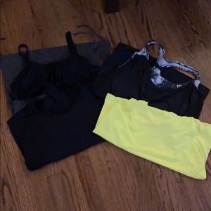 Lot of 4 workout shirts